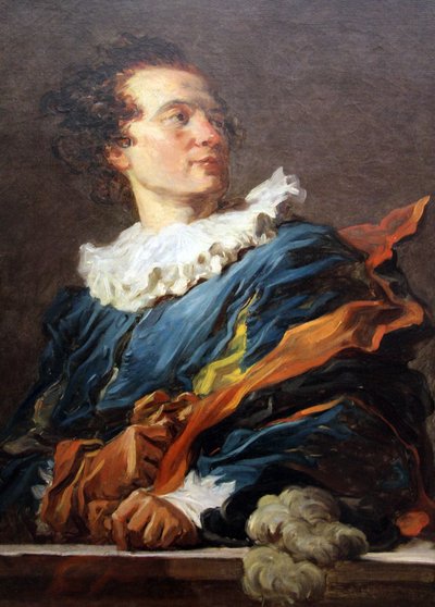 Portrait of the Abbot of Saint by Jean Honore Fragonard